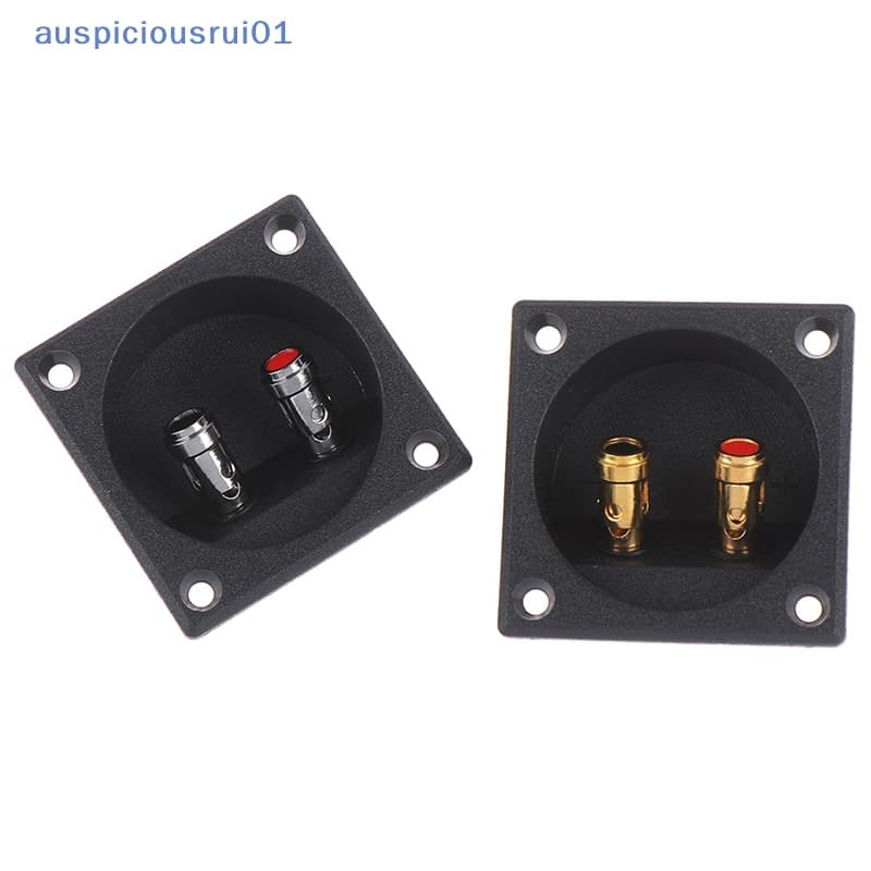 [Auspiciousrui01] 1Pc 50mm Conector De Terminal De Alto-Falante Estéreo Para Carro Com Plugue De Copo Redondo Subwoofer