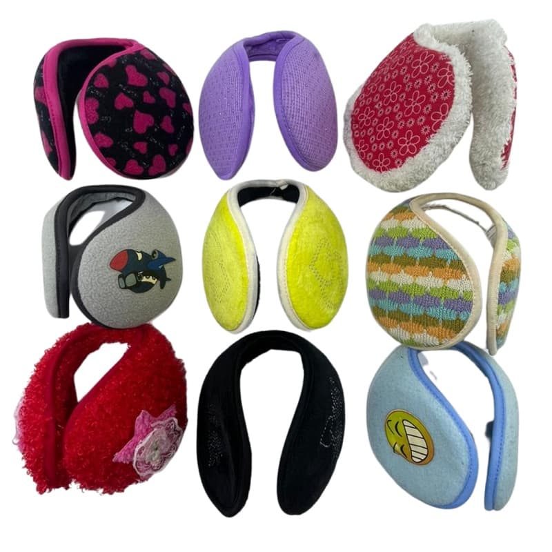 Kit 30 Protetor Aquecedor Tapa Orelhas Earmuff Infantil Frio
