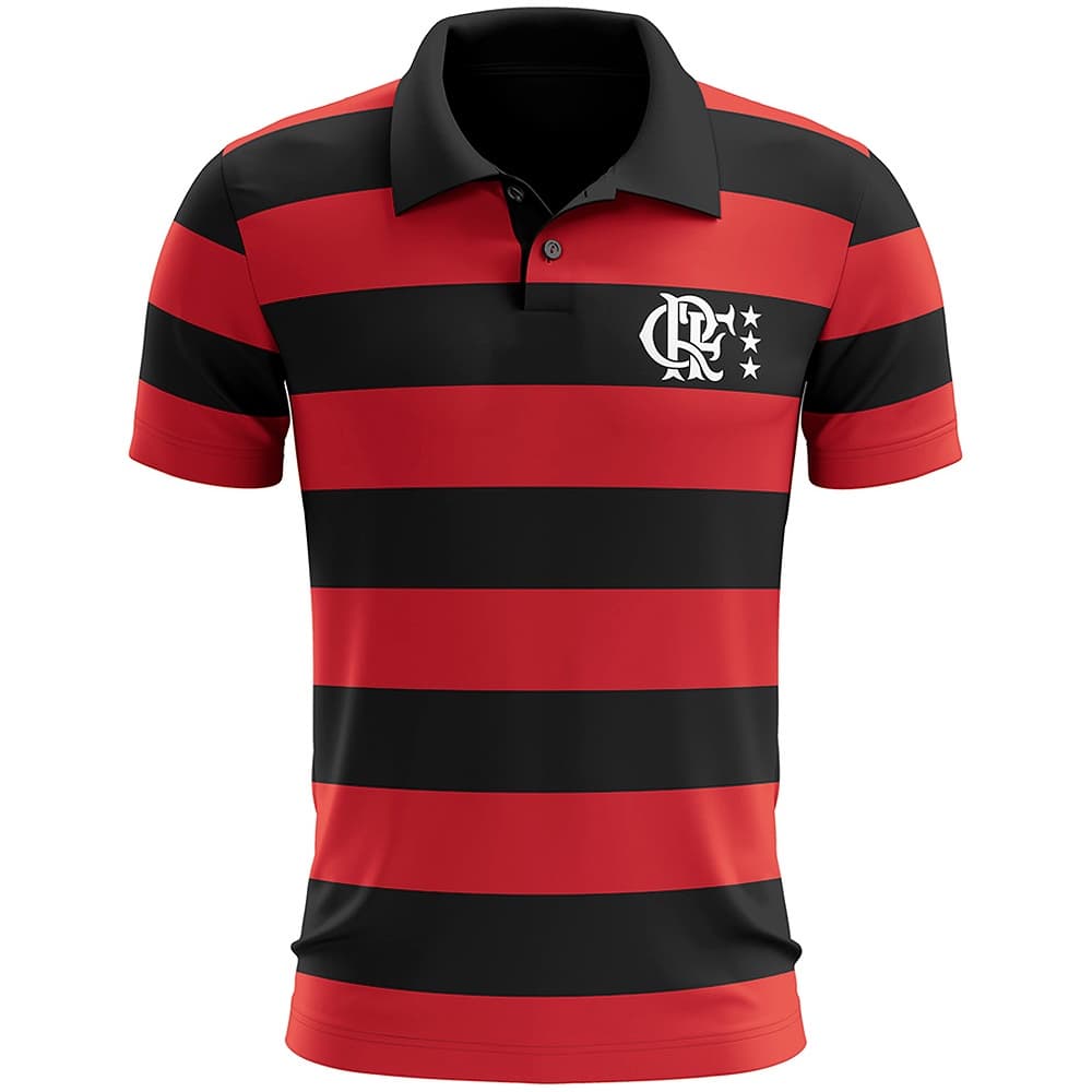 Camisa Flamengo Polo Control Masculina Oficial