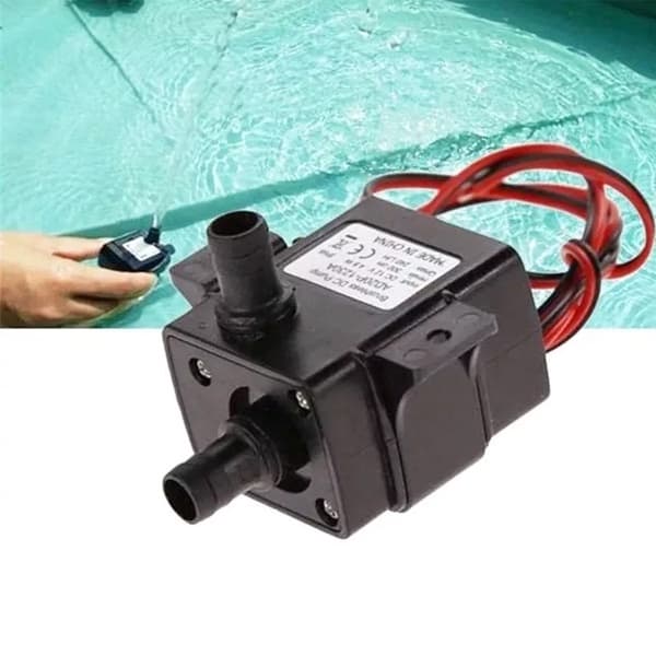 Mini Bomba D’Água Imersível E Submersível 12 Volts 4,2 Watts Vazão 240 Litros/H