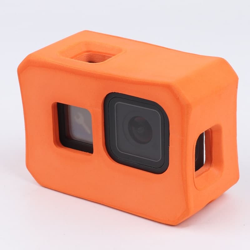 Capa Flutuante Laranja Para Gopro Hero 13 12 11 10 9 8 Protetora De Mergulho Go Pro Acessórios Câmera De Ação