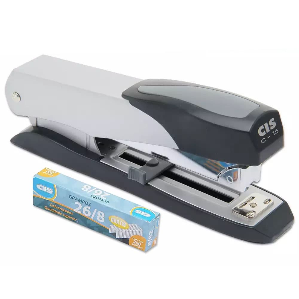 Grampeador C-15 Metallic 40 Folhas Cis