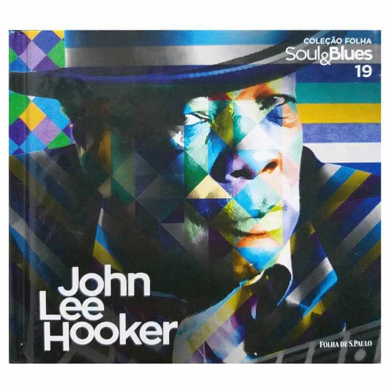 Livro Físico Com CD Coleção Folha Soul & Blues Volume 19 John Lee Hooker