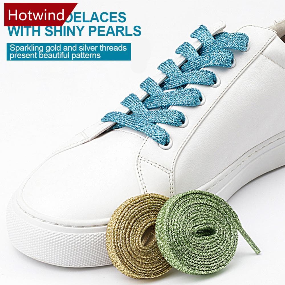 HOTWIND One Pairs Tênis De Laço Elástico Arco-Íris Sem Atacadores De Borracha Para Sapatos X4Z7