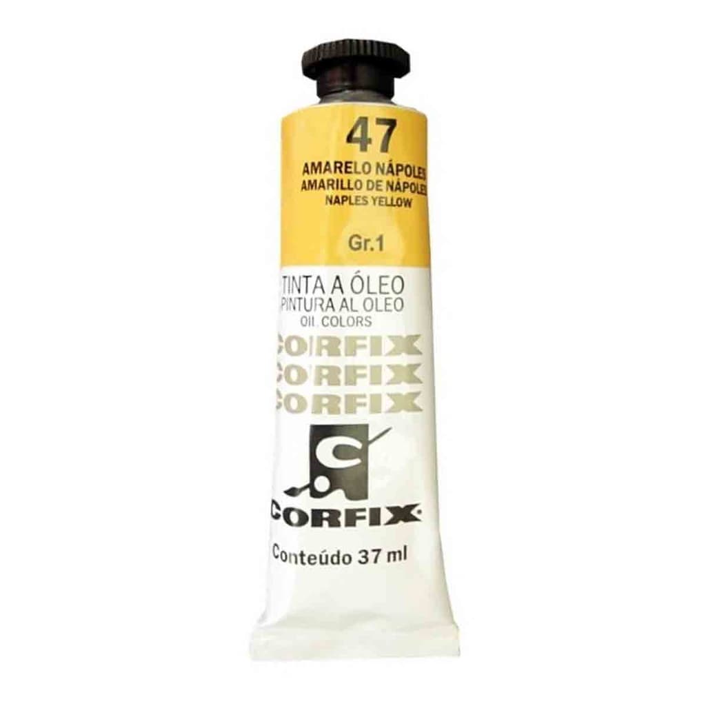 Tinta Oleo Corfix G1 47 Amarelo Napoles 37ml