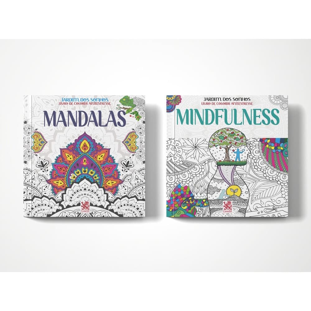 Coleção Jardim dos Sonhos | Kit com 2 Livros para Colorir