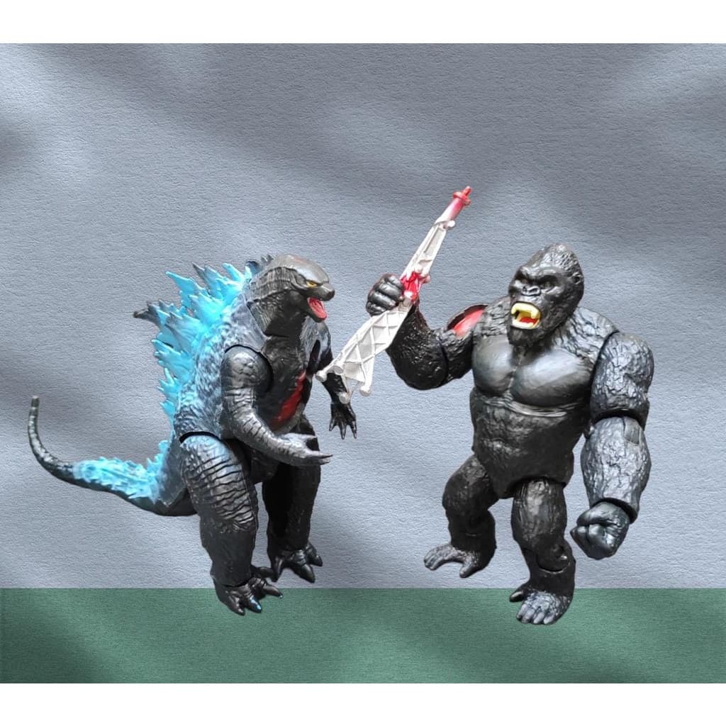 Bonecos Articulados King Kong Vs Godzilla Rei dos Monstros