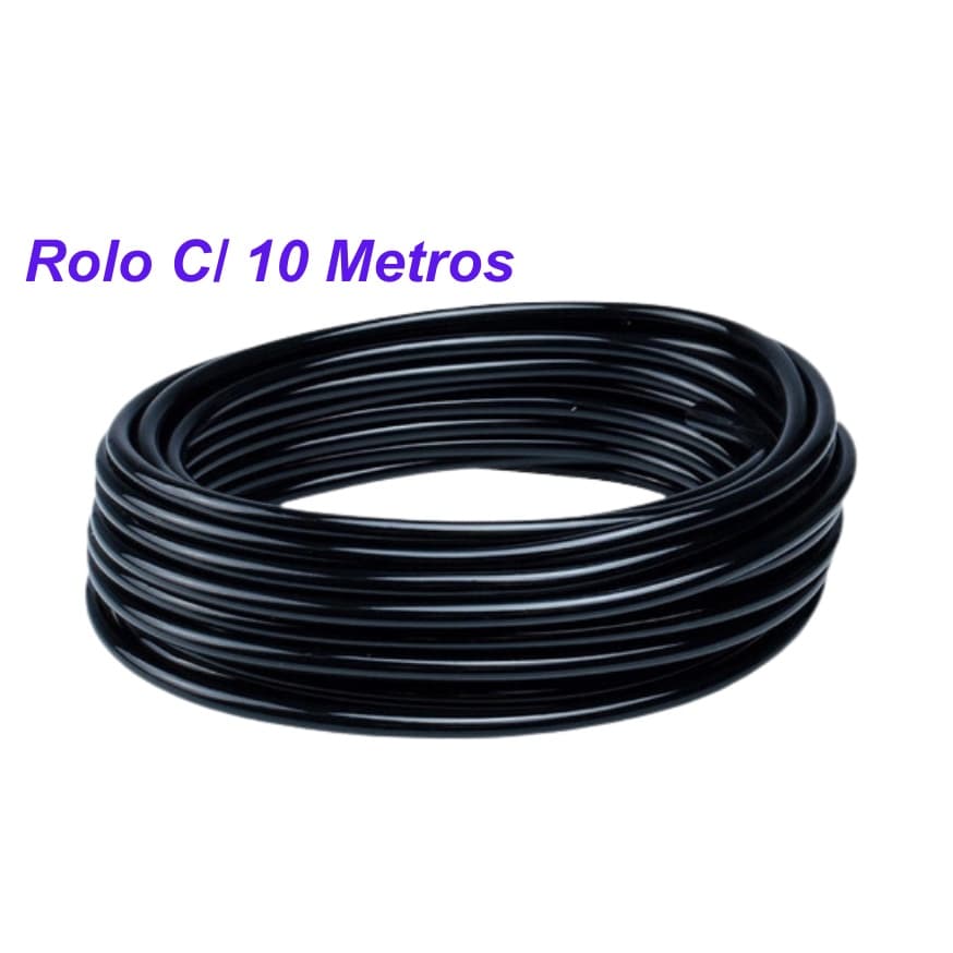 Microtubo Para Irrigação / Gotejamento 4x6mm - 10m