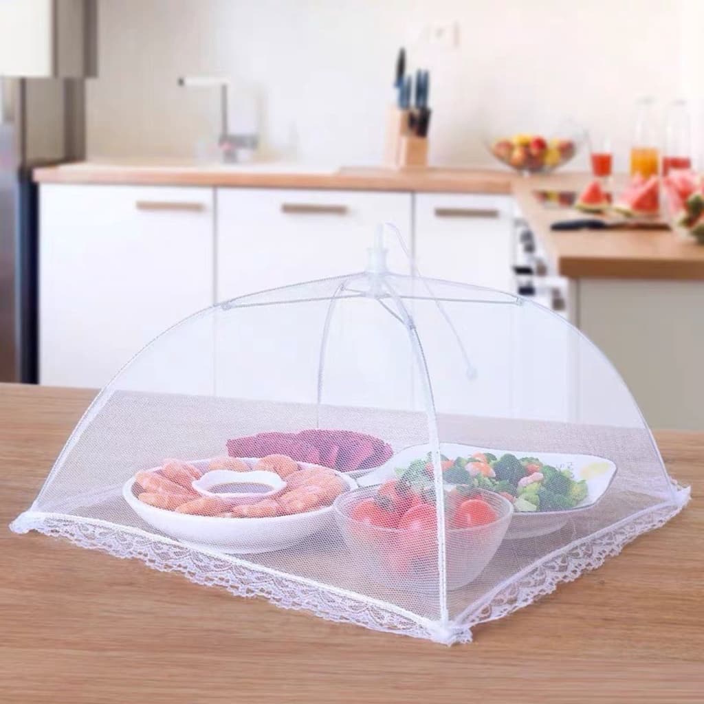 Tampa Protetora Para Alimentos Modelo Guarda Chuva 30CM