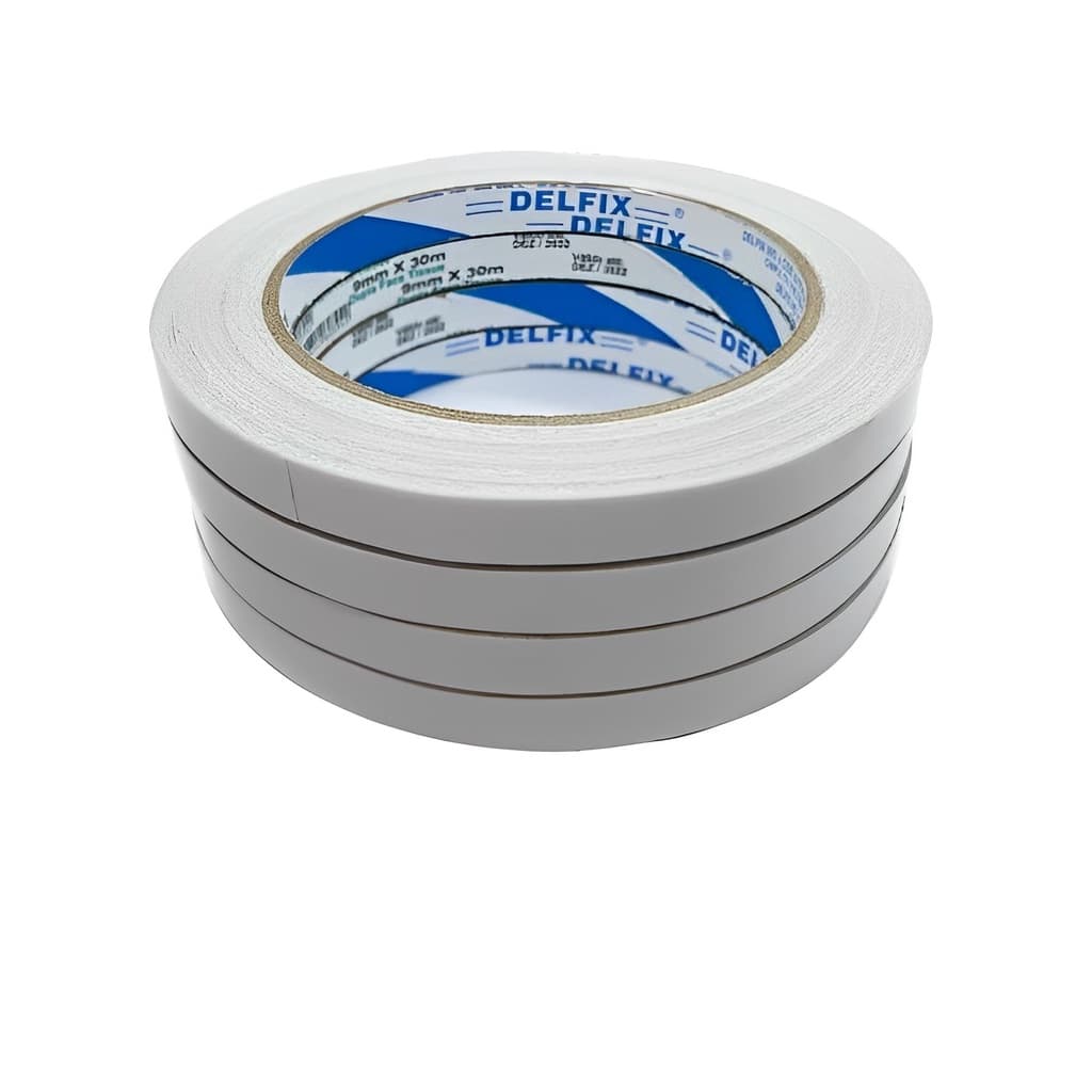 Fita Adesiva Dupla face Delfix para Artesanato - 10metros