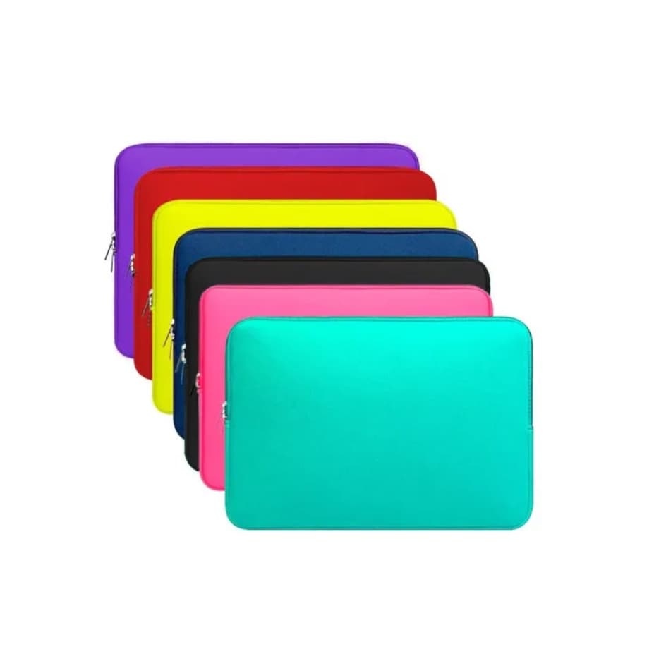 Capa Case Neoprene Pasta Maleta para Notebook 15.6/14.1/13.3/12.1/11.6/17.3/10.1 - Produto de Qualidade!!