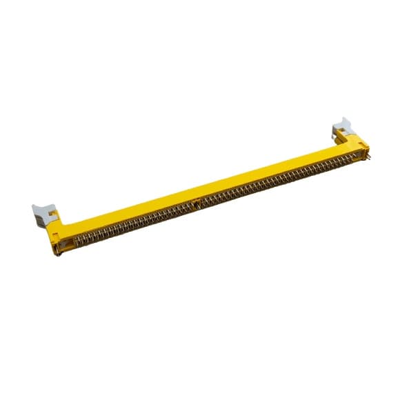 Slot Para Memória Desktop Pc Ddr3 Novo Unidade Amarelo