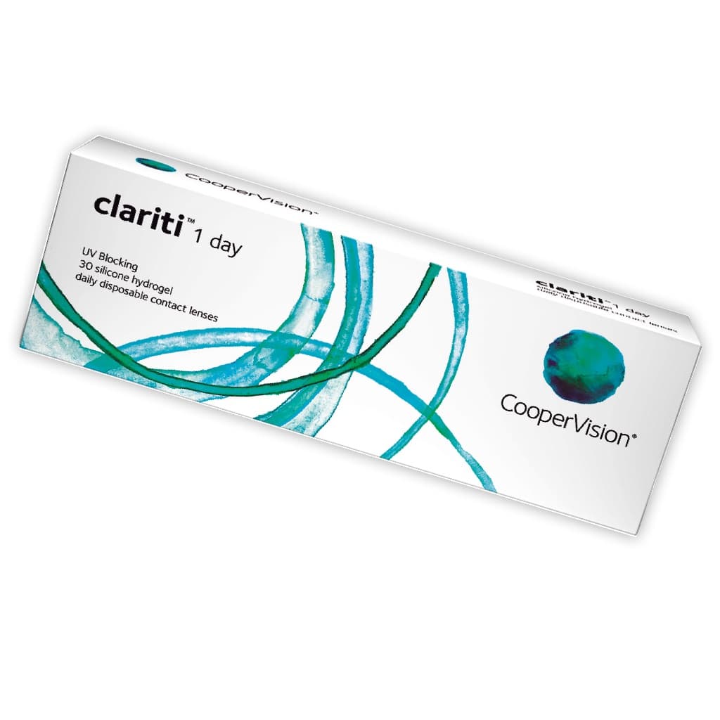 Lente De Contato Clariti Cooper - 1 Day Uso Diário 30 Lentes