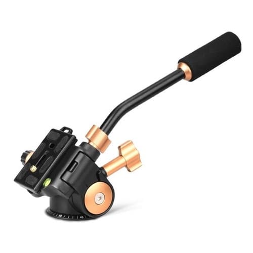 Cabeça Pan Q08s Panorâmica Dslr 360° Tripé 6kg