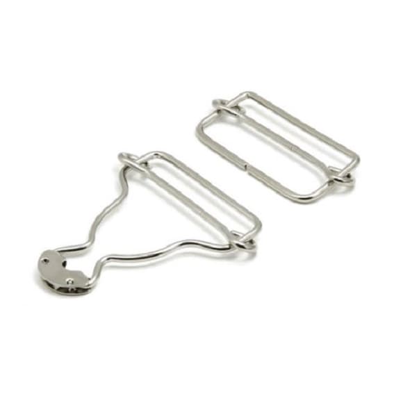 10 Pecas Fivela Jardineira 40 Ferro Niquelada