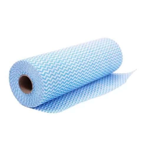 Pano de Limpeza Multiuso Perfex Com 50 Panos Rolo 28X40 Azul