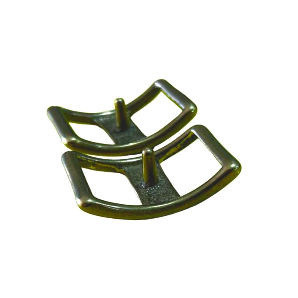 2 Unidades Fivela Para Rédea Corda Em Latão Resistente Robusto 25x40mm