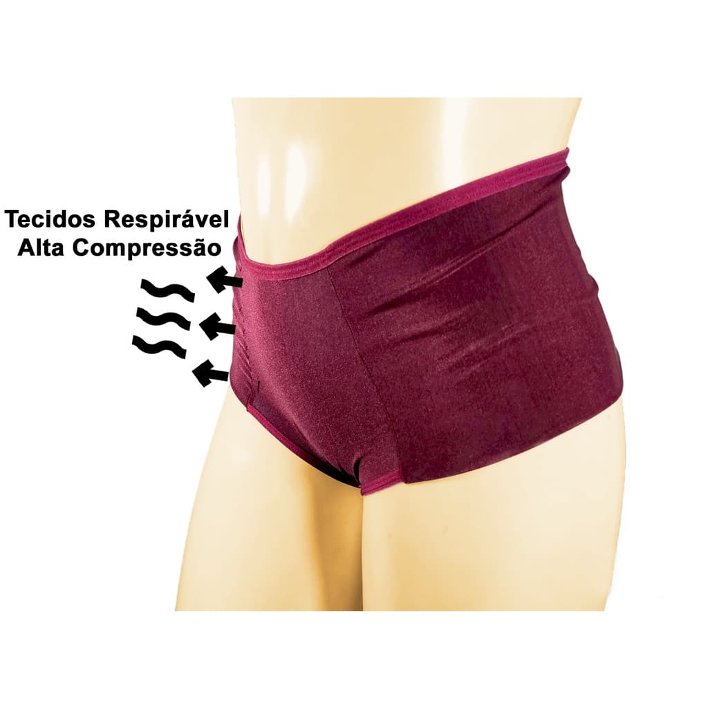 Calcinha Adessa Pós Cirurgico Pós Parto Cos Alto Pala Larga CLPPCA0043