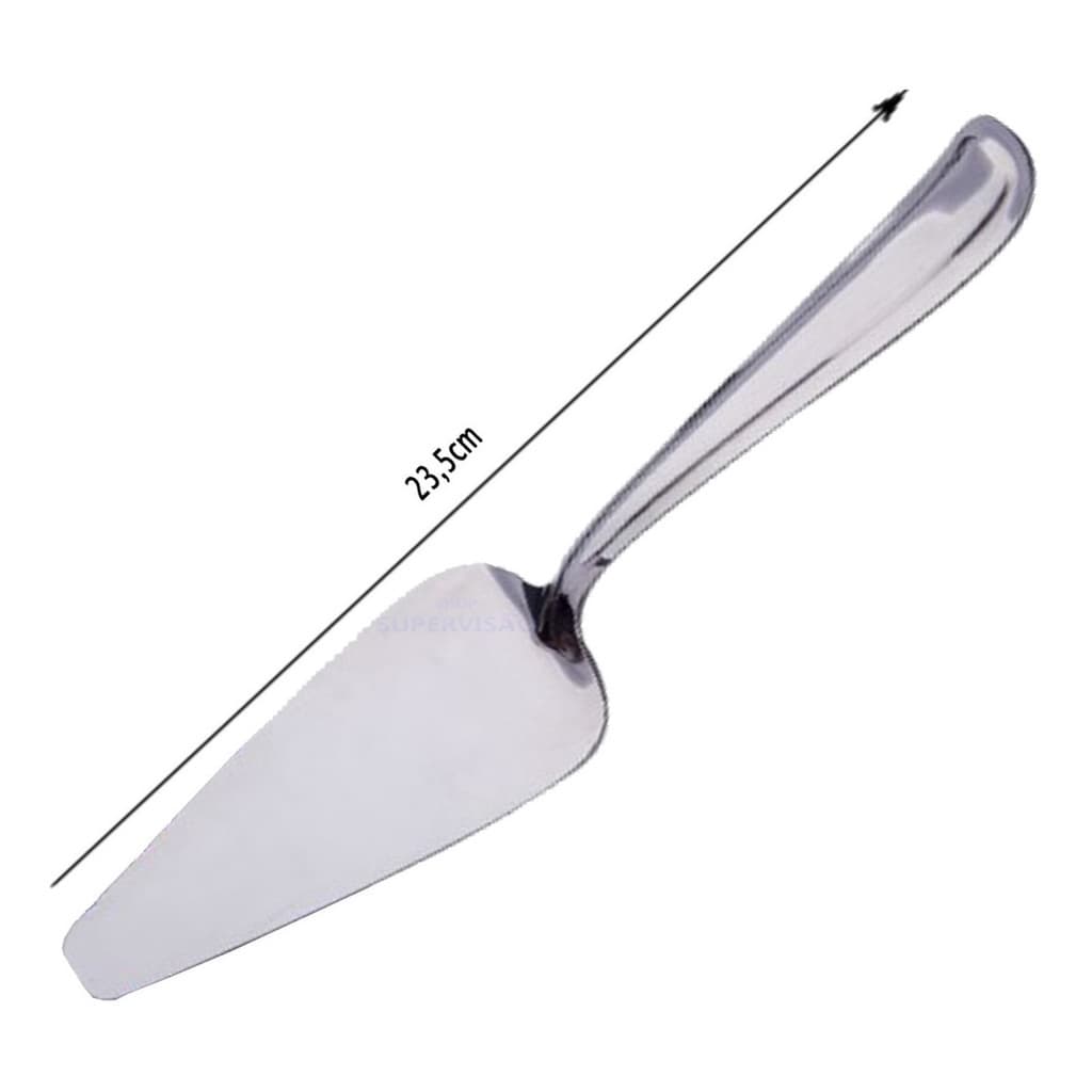 Espátula Pá Para Servir Cortar Bolo Em Aço Inoxidável