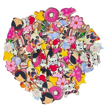 180 Adesivos Femea Pet Piercings Cães Gatos Banho Tosa A2