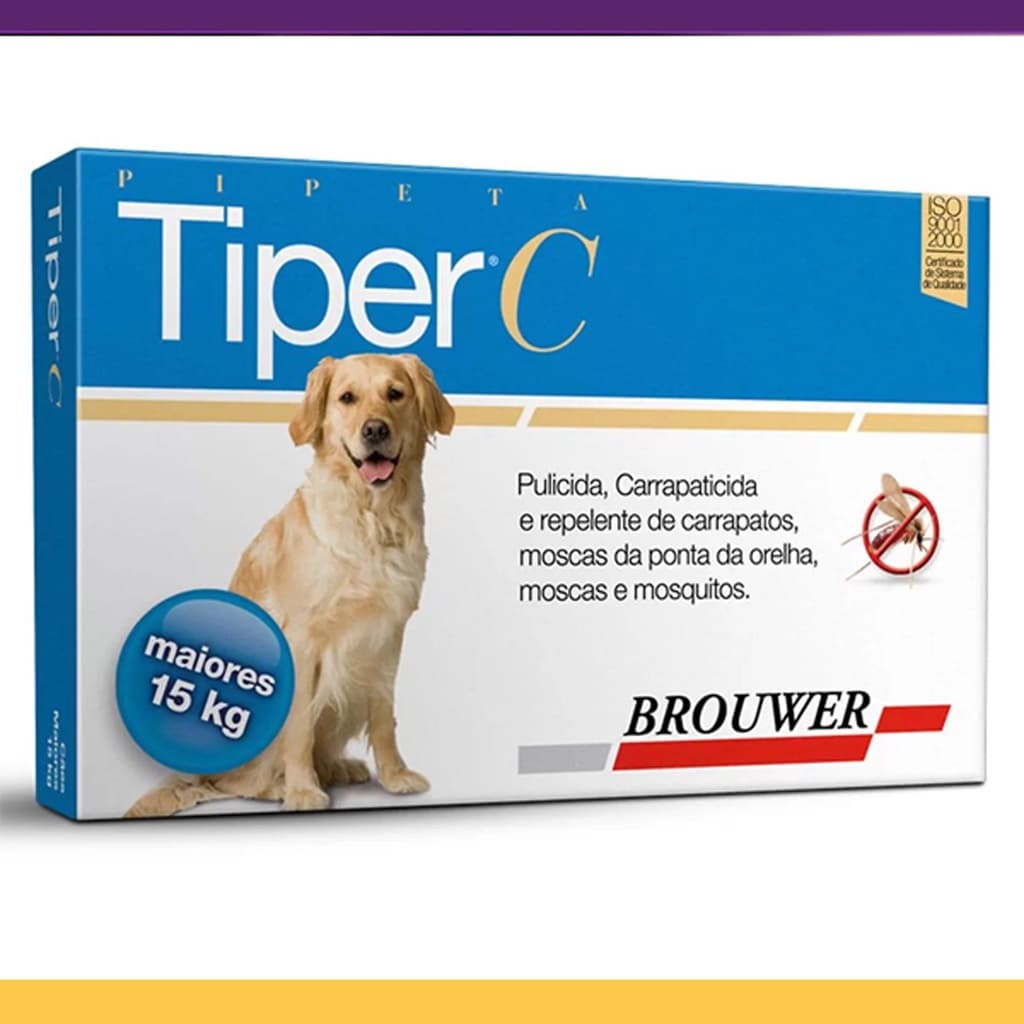 Tiper C Brouwer para Cães - Cães acima de 15 Kg