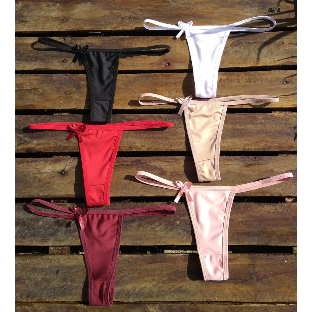 kit 10 calcinhas tangas fio dental lingerie sexy revenda sacoleira