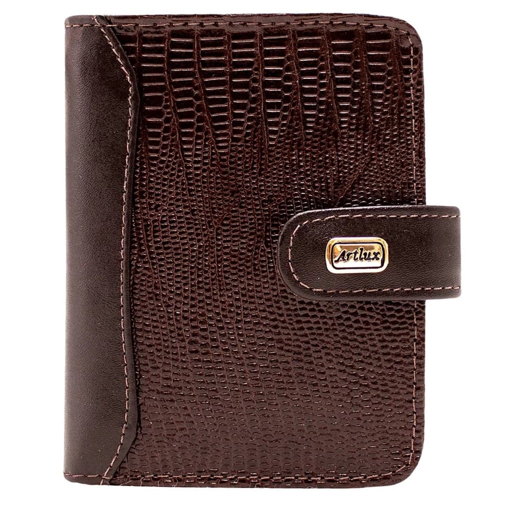 Carteira Feminina de Couro Anti Furto Artlux 032