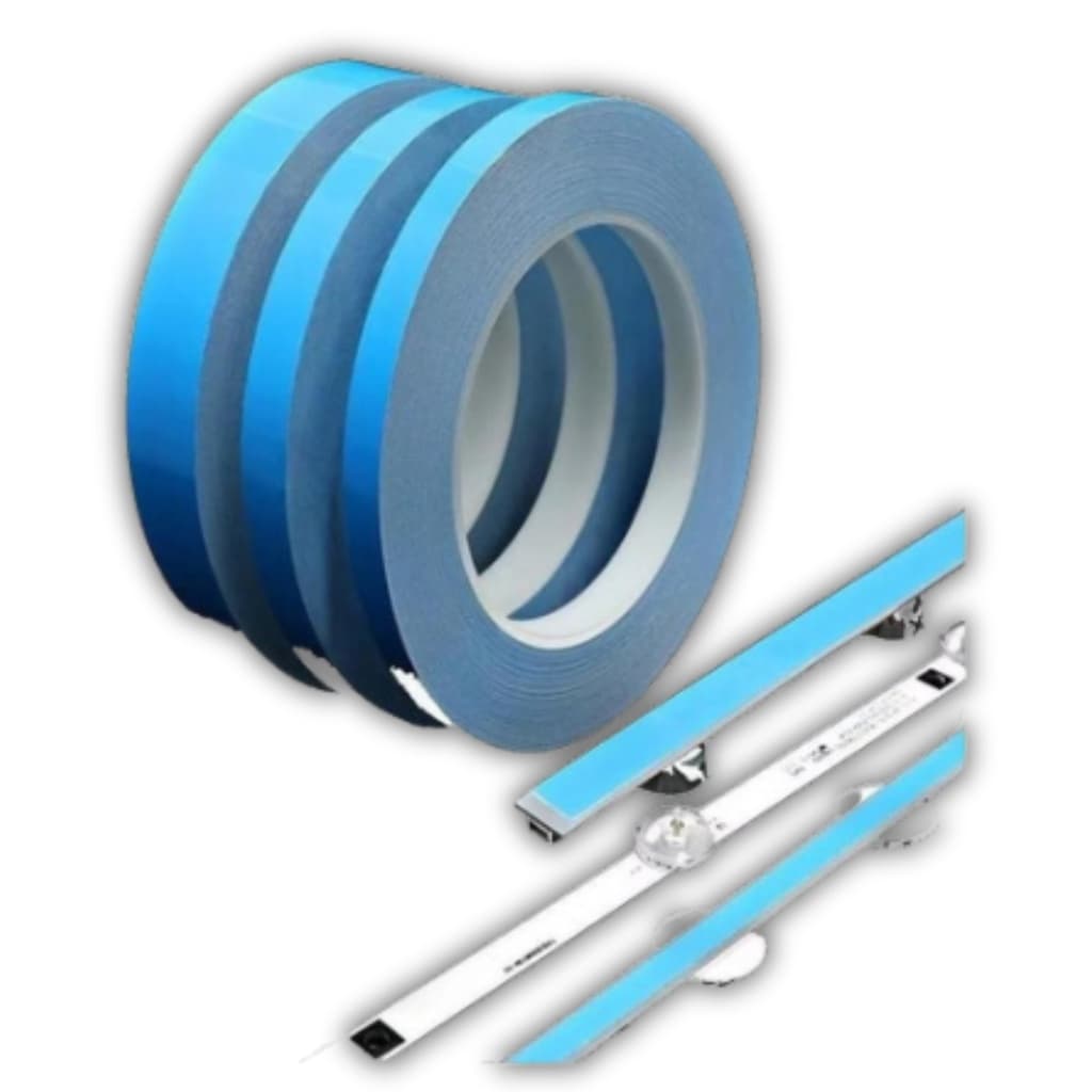 Fita Dupla Face Alta Temperatura Thermal Pad Rolo 10MM 5M