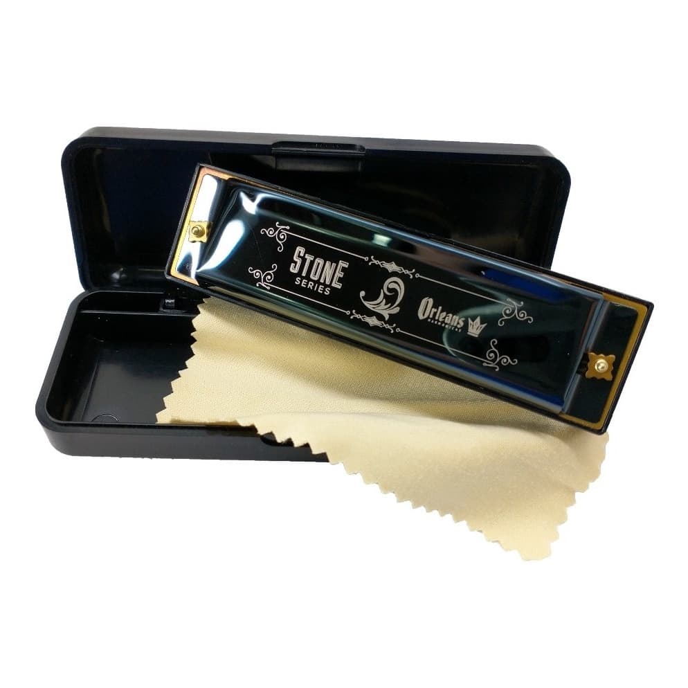 Gaita De Boca Diatonica Orleans Stone Afinacao Em Re ( D )