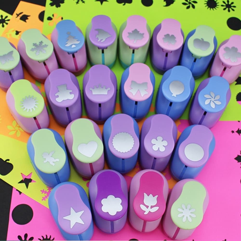 Perfurador De EVA e Papel 25mm Diversos Modelos De Furo Furadores De EVA e Papel