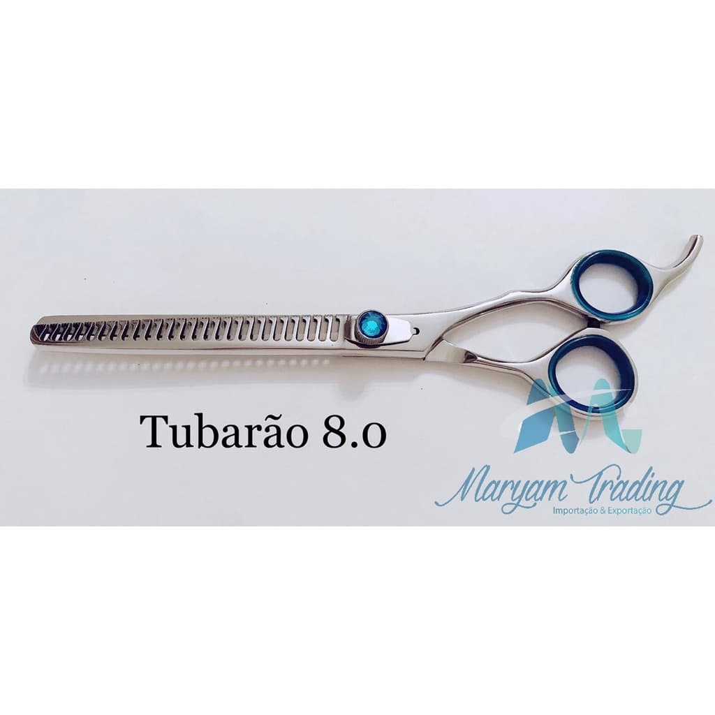 TESOURA TUBARAO 8.0 POLEGADAS PRATA BRILHO