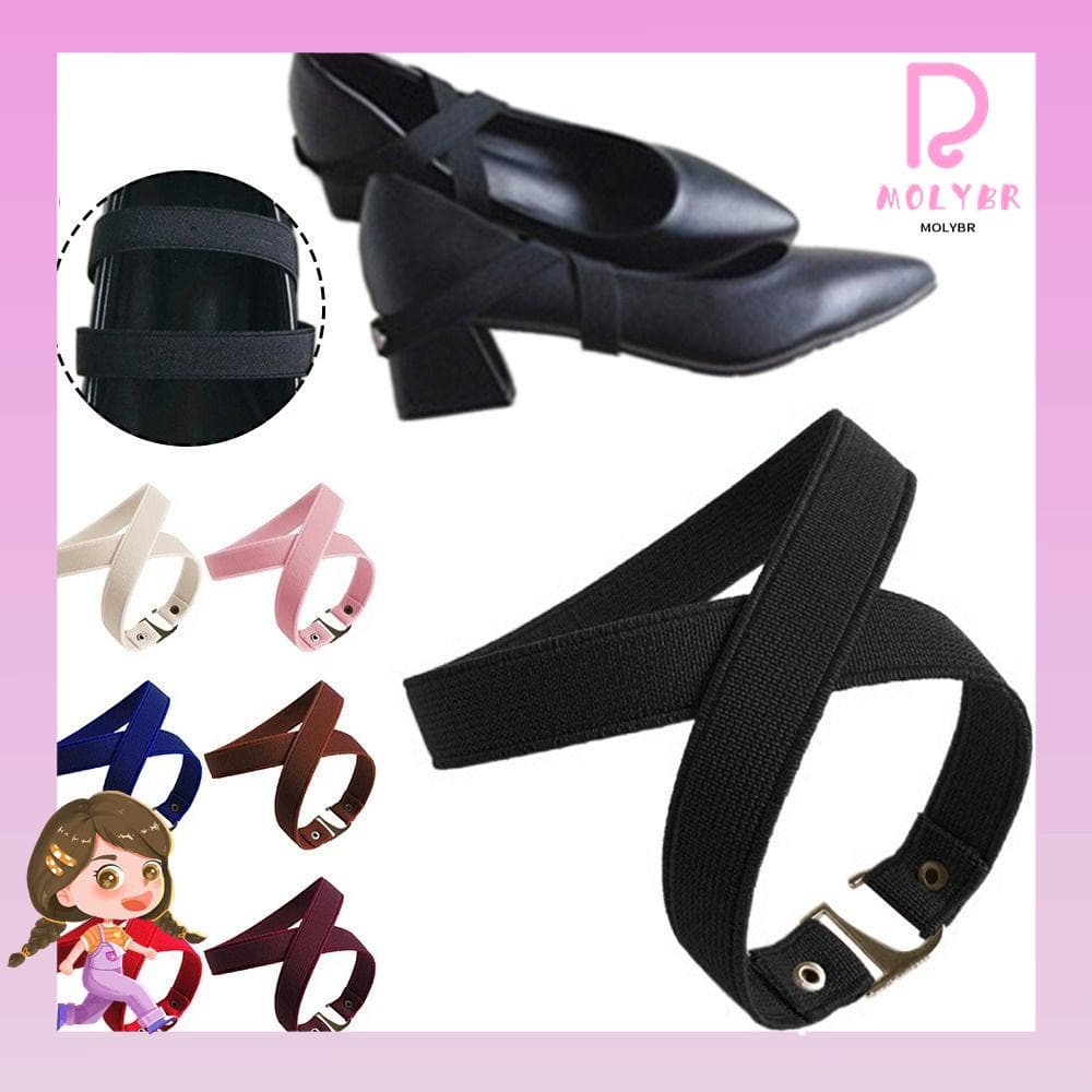 MOLYBR 1 Pares Pacote De Calçados Moda Anti-Solto Acessórios High Elastic Shoe Straps