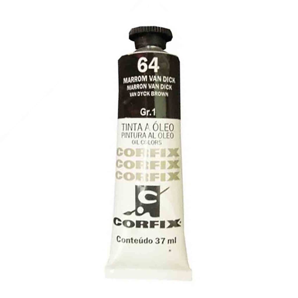 Tinta Oleo Corfix G1 64 Marrom Van Dick 37ml