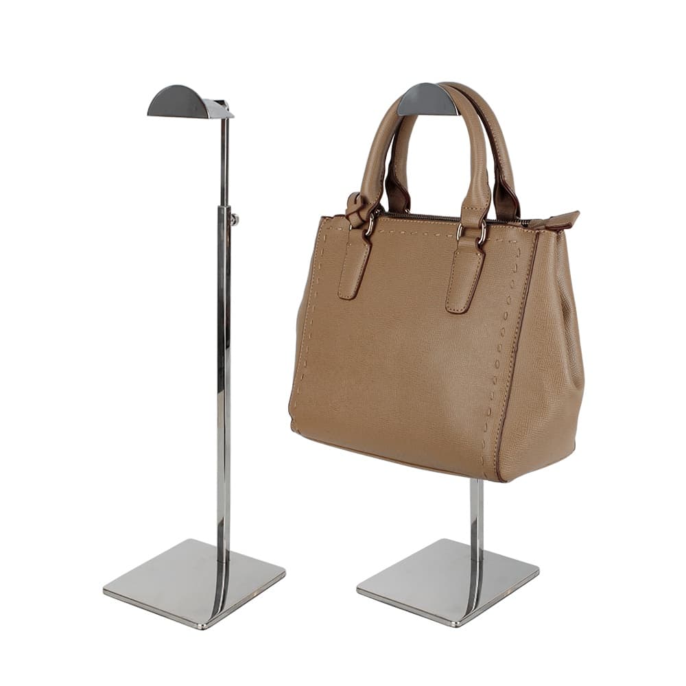 Suporte De Bolsa Cromado Super Luxo Expositor Bolsa Feminina