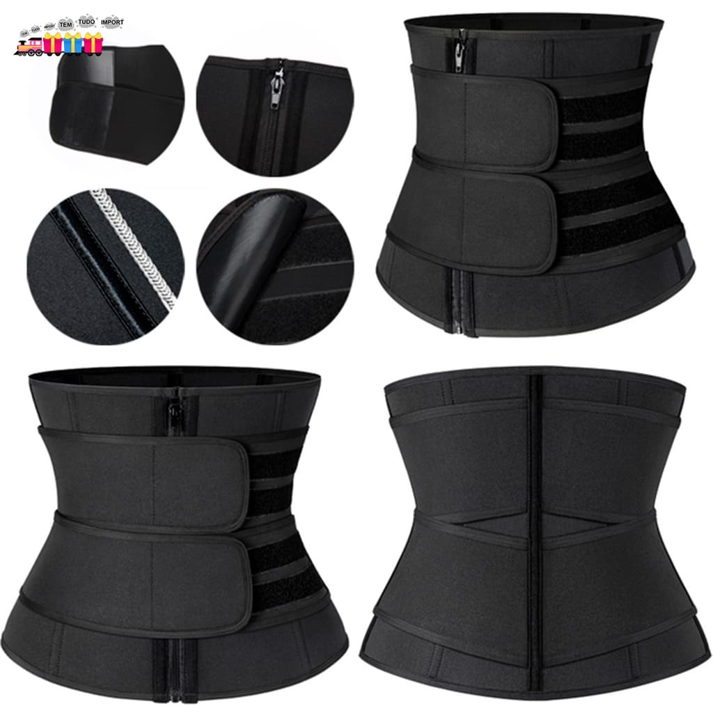 Cinta Modeladora de Barriga/Abdominal E Redutora Exercícios para Academia Emborrachada e com Redução De Medida 3249