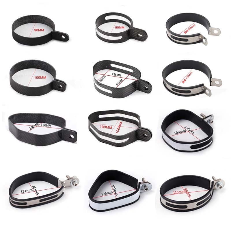 Grampos Para Silenciadores De Escape De Motocicletas Yoshimura R77 Akrapovic SC