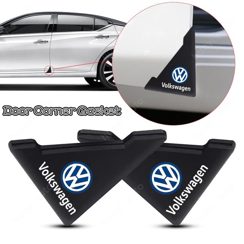 【 Limited Oferta De Tempo 】 2/4 Pcs Volkswagen Silicone Anti-Colisão Canto Protetor Da Porta Do Carro Acessórios De Decoração Para Lavida Sagitar Bora Magotan Tiguan Passat Tange Saveior Gol