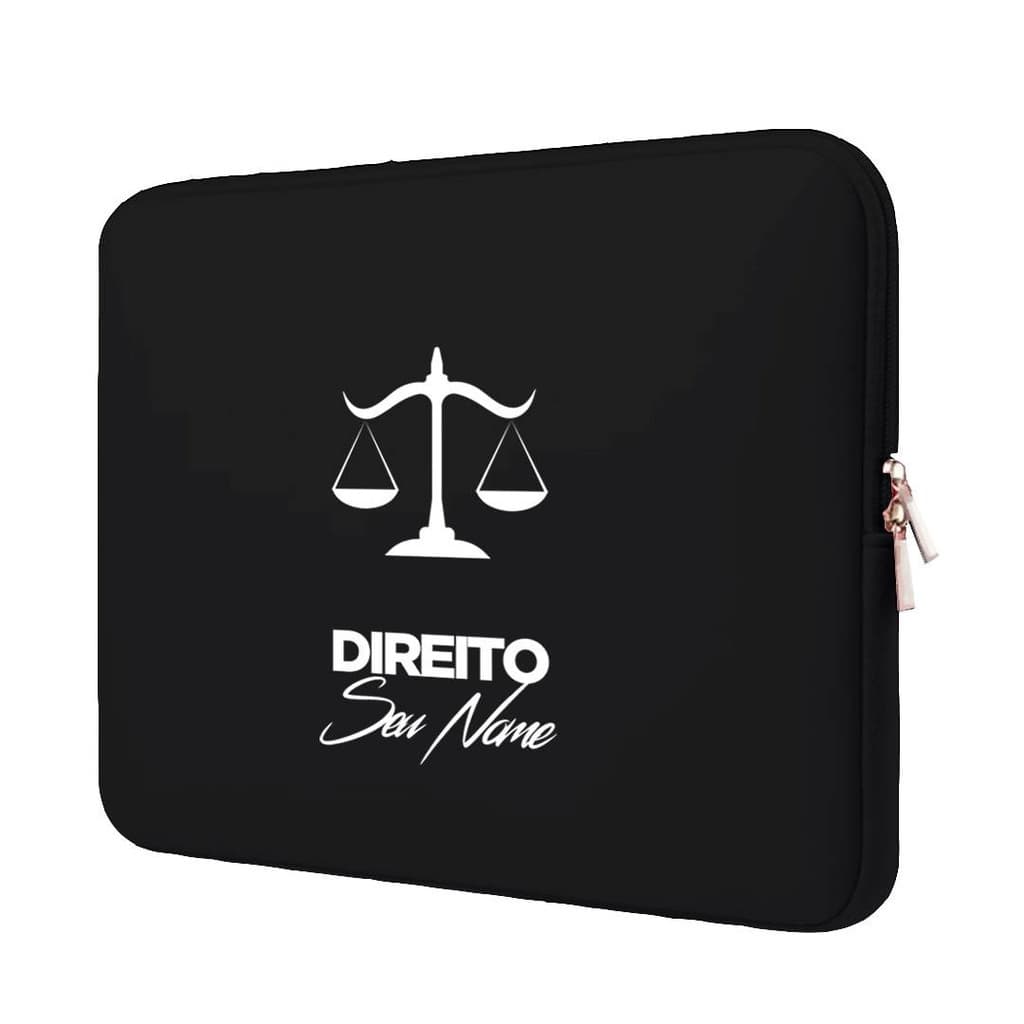 Capa Case Pasta Maleta Notebook Macbook Neoprene Personalizada 15.6/14.1/13.3/12.1/11.6/17.3/10.1 Direito 1