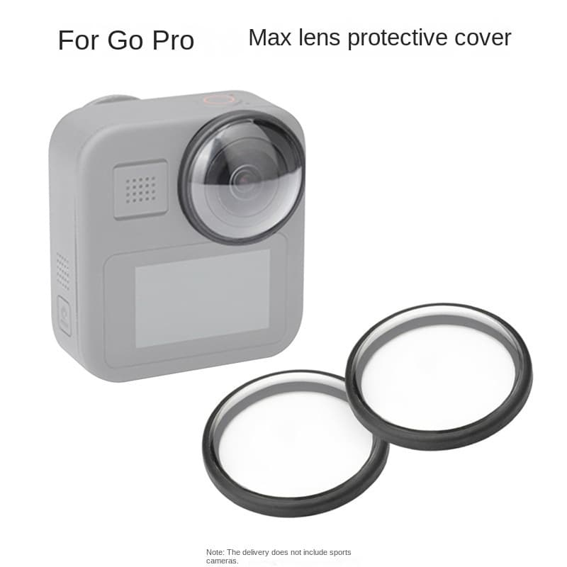 Adequado para GoPro Max lente capa protetora câmera esportiva à prova dwaterproof água Anti-poeira capa protetora fivela