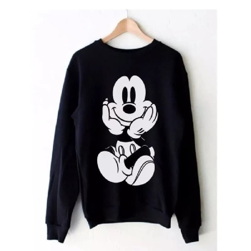 Blusa Moletom  Mickey Unissex Tumblr  fivestyles2.0  Com capuz ou sem Capuz Casaco de Frio Unissex Sueter Promoção