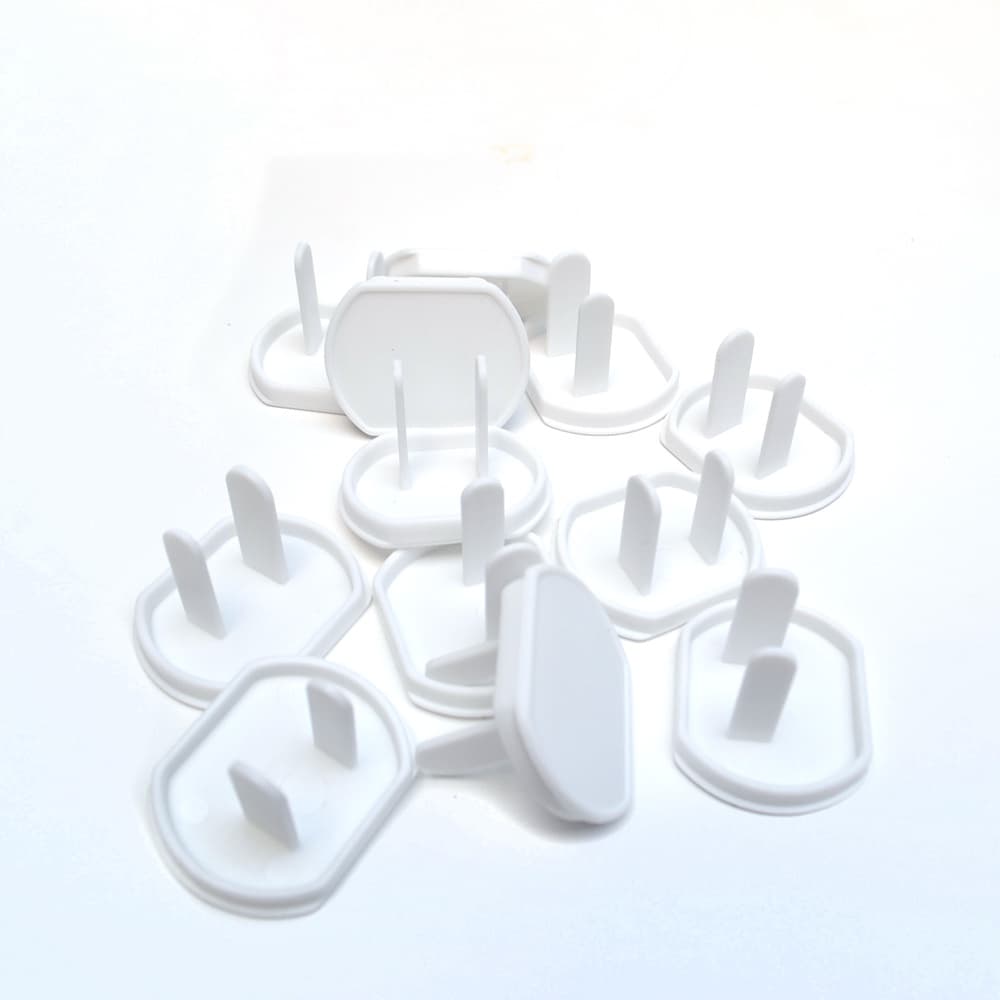 Kit 12 Protetores De Tomadas Bebes Tampa 2 Pinos Chatos Love