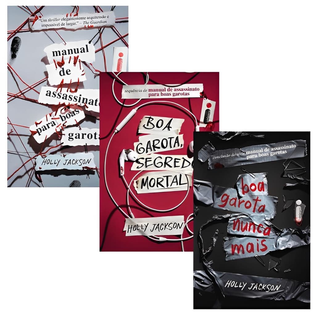 Kit Livro Manual de Assassinato para Boas Garotas, Boa Garota, Segredo Mortal, Boa Garota Nunca Mais