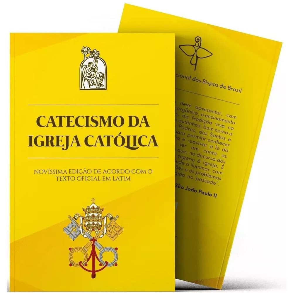 Livro Catecismo da Igreja Católica - Tamanho Grande - Edição CNBB