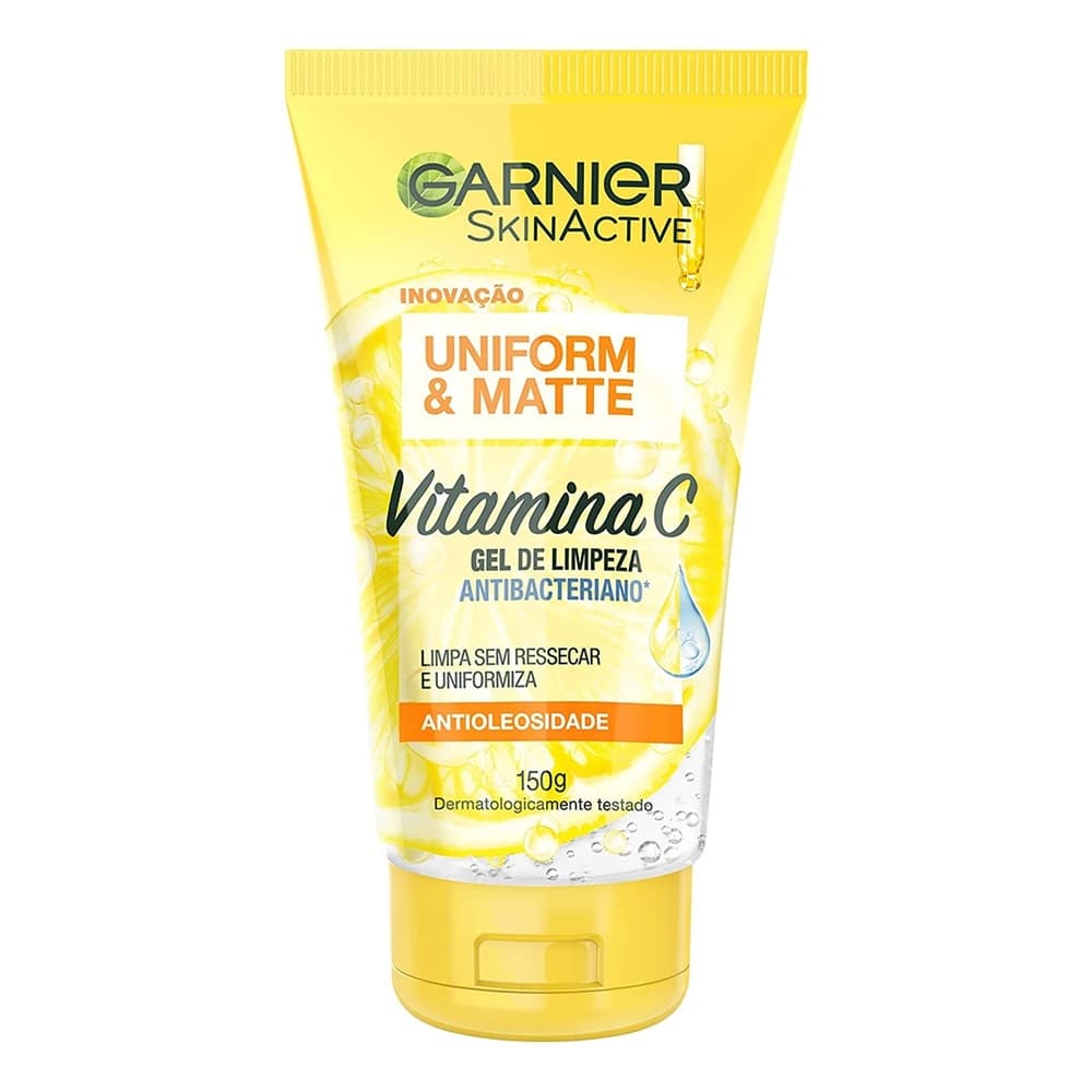 Gel De Limpeza Facial Antibacteriano Vitamina C Garnier 150G