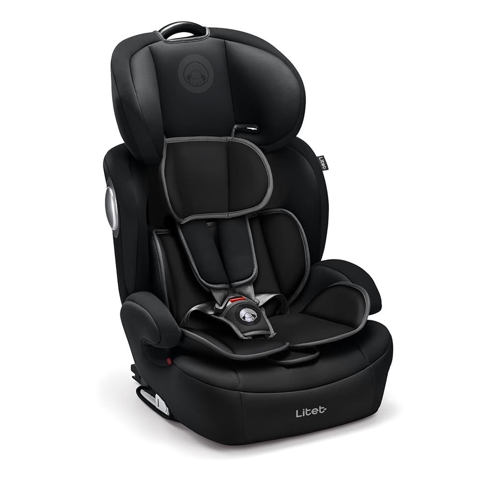 Cadeirinha Infantil para carro Safemax Fix 2.0 Isofix 9-36 Kg Preta Litet - BB459