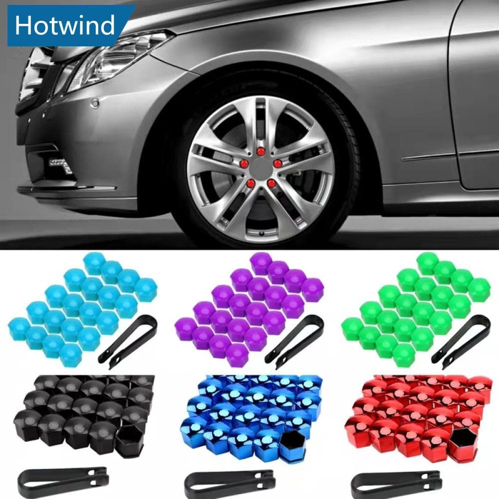【 HW 】 20Pcs 17/19/21mm Tampas De Proteção De Porcas De Roda De Carro Pneus K1T5