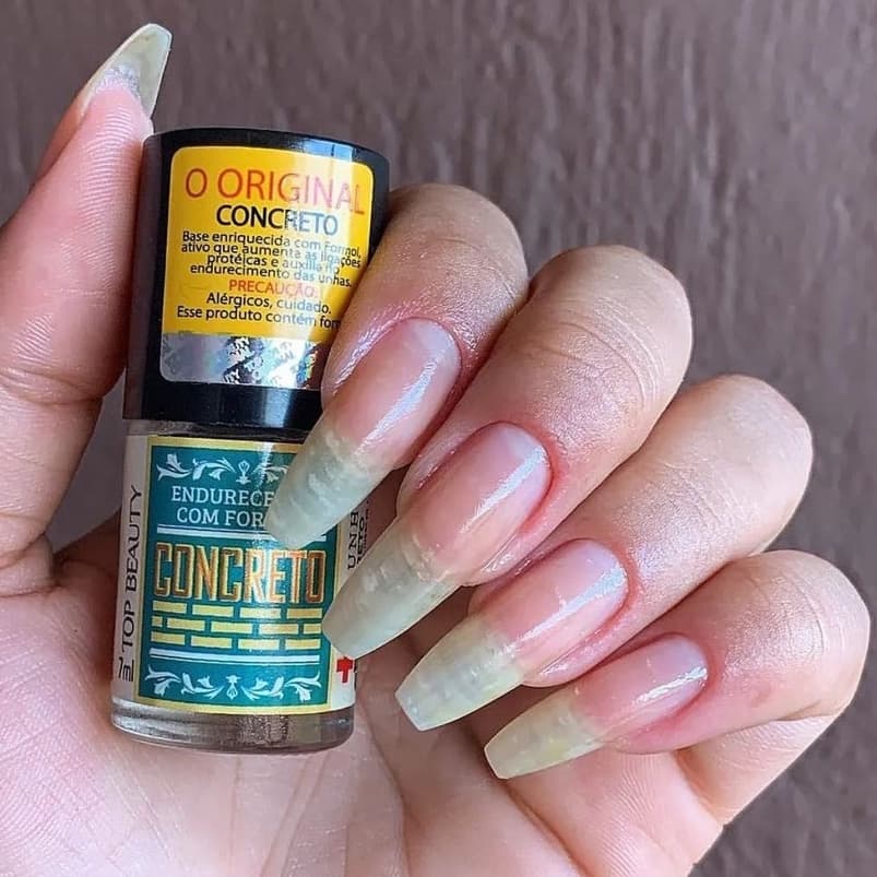 Base Endurecedora Top Beauty Concreto | Unhas Fortes, Resistentes e Saudáveis