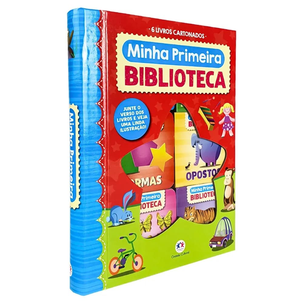 Box Com 6 Minilivros Minha Primeira Biblioteca | Ciranda Cultural