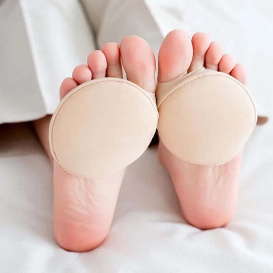 Protetor Pé De Almofada Macia Para Salto Alto Tip Toe Protector