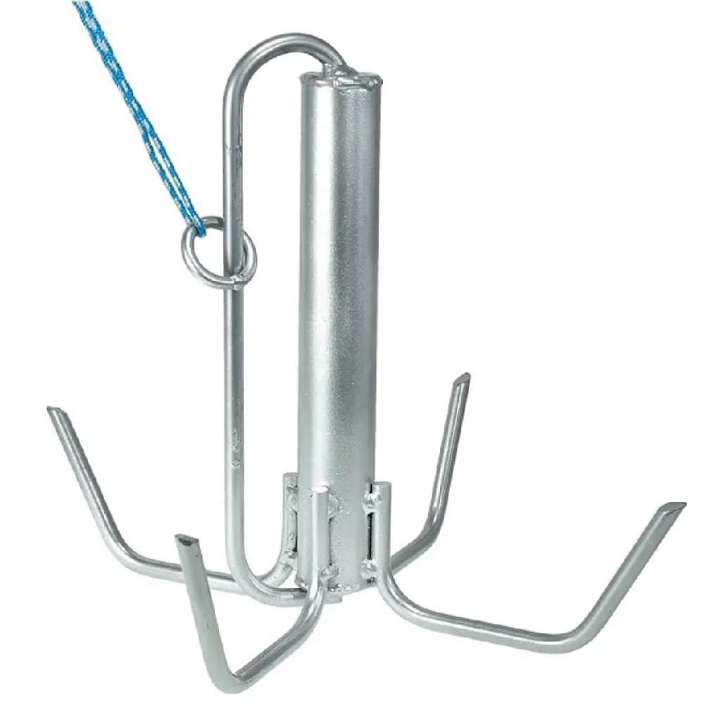 Ancora Garateia 4kg Caiaque Bote Barco Jetski Embarcações